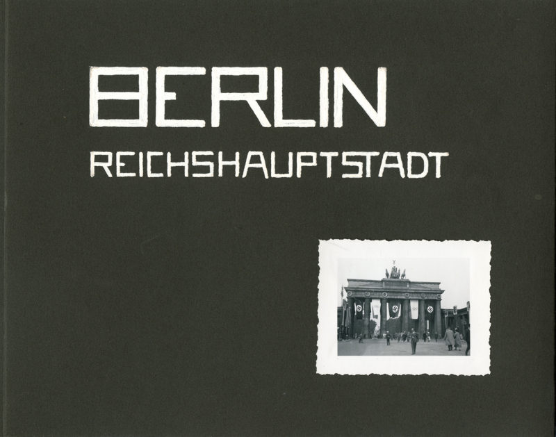 A black and white photo of the berlin reichshauptstadt.