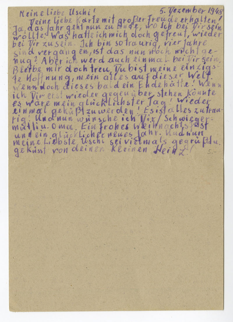 A page of handwritten text on paper.