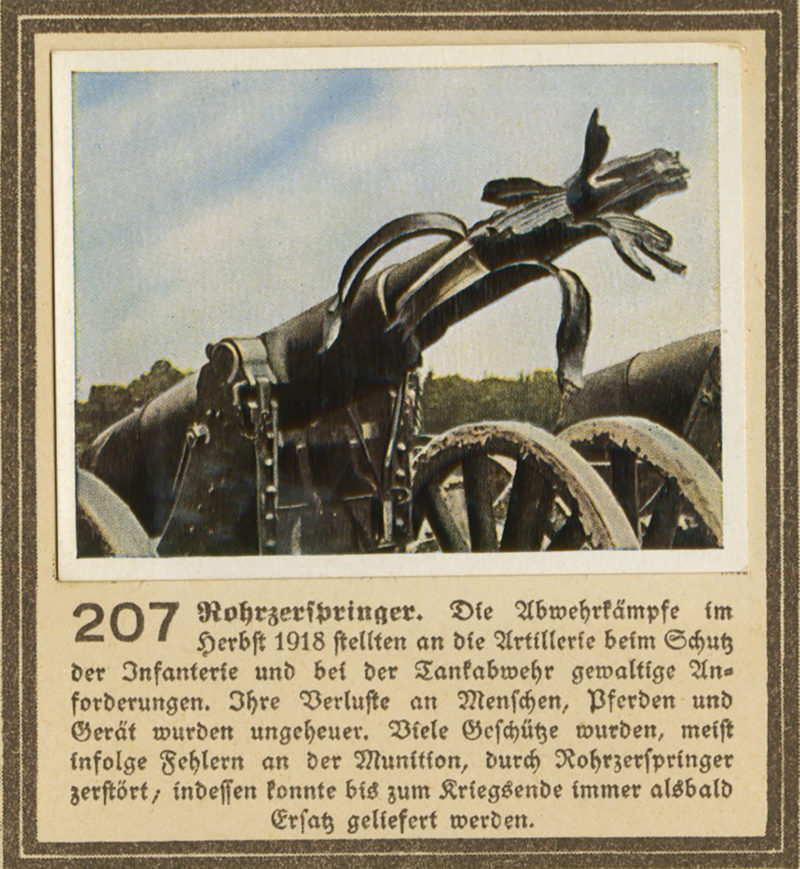 A picture of an old gun with the caption " 2 0 7 wehrpferteringer ".